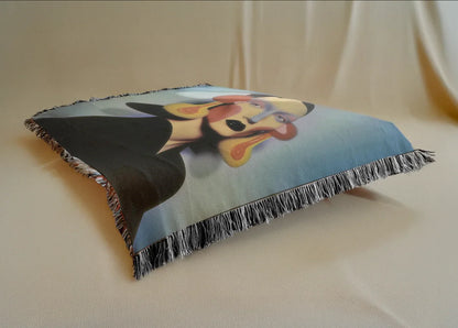 CLAUDE woven art  blanket 